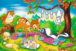Puzzle Bambi et ses amis de la forêt 160 pièces