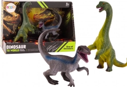 Set de figurines dinosaures – brachiosaure et vélociraptor (2 pcs)
