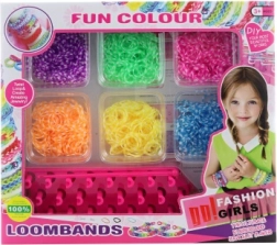 Kit créatif pour fabriquer des bracelets en élastiques