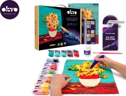 Kit de loisirs créatifs OKTO Sensory Art Tournesols 30 × 40 cm