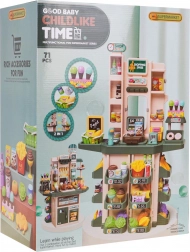 Supermarché pour enfants avec fonction de lumière et de son + accessoires