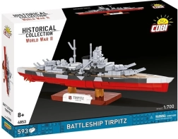 Jeu de construction cuirassé TIRPITZ 1:700 (593 pièces)