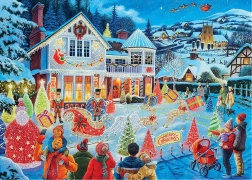 Puzzle 1000 pièces à motif de Noël RAVENSBURGER