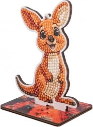 Peinture diamantée Sur Terre : Kangourou
