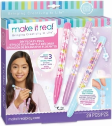 MAKE IT REAL stylos flottants DIY – kit créatif pour fabriquer des stylos pailletés