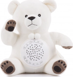 Ourson en peluche Chipolino avec projecteur et musique