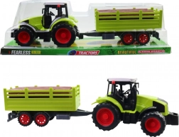 Tracteur avec remorque à friction pour enfants