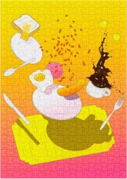 Puzzle CLOUDBERRIES Breakfast 500 pièces