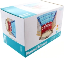 Maxim Dépôt avec plaque tournante pour trois locomotives