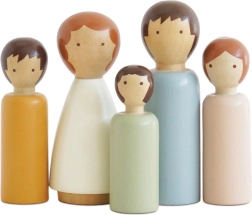 Le Toy Van famille en bois pour maison de poupée