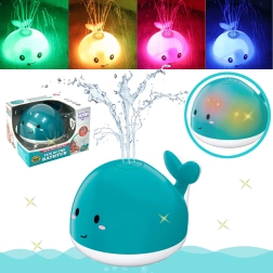 Woopie jouet d’eau Baleine pour le bain bleu