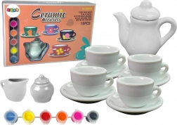 Ensemble de peinture sur porcelaine DIY pour thé