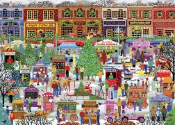 Puzzle Marché Kris Kringle 1000 pièces
