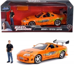 Fast and Furious Toyota Supra 1995 1:24 avec figurine Brian O’Conner