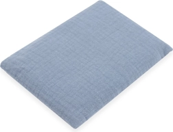 Coussin en mousseline chauffant et rafraîchissant avec noyaux de cerise NEW BABY Standard, bleu