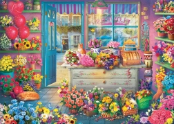 Puzzle Fleuriste Coloré 1000 pièces