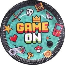 Assiettes de fête en papier JEU 23 cm – 6 pcs