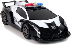 Voiture de police R/C de course télécommandée + batterie rechargeable