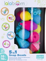 Jeu de construction Lalaboom 5-en-1 Perles à clipser Coffret moyen 30 pièces