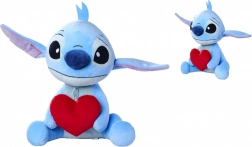 peluche Stitch avec cœur 50 cm
