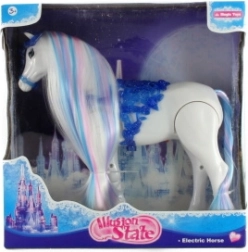 Cheval en plastique marcheur avec sons