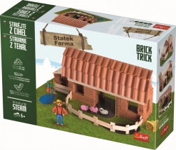 Trefl Brick Trick Ferme XL – kit de construction en véritables briques