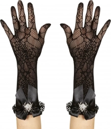 Manchons pour les bras à motif toile d’araignée