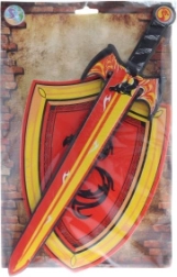 Épée et bouclier en mousse pour enfants