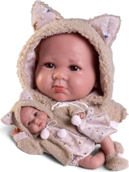 Poupée réaliste bébé Antonio Juan Luca avec corps souple 42 cm