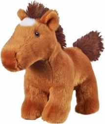 cheval en peluche eco‑line 15 cm