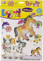 Perles à repasser – set de 1000 pièces avec modèles