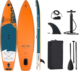 SUP gonflable planche Beach Dolphin orange