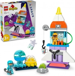 LEGO® DUPLO® 10422 Aventure spatiale avec navette 3-en-1