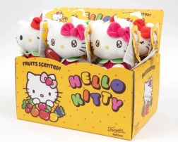 Peluche Hello Kitty pastèque 12 cm parfumée