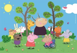 Puzzle Peppa Pig avec ses amis MAXI 24 pièces