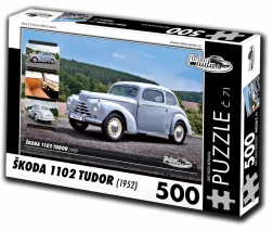 Puzzle Rétro-voitures Škoda 1102 Tudor 500 pièces
