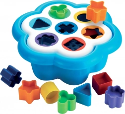 Quercetti boîte à formes Daisy – fleur à trier pour tout-petits