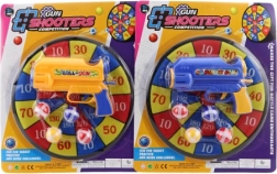 Cible avec balles souples et pistolet pour enfants