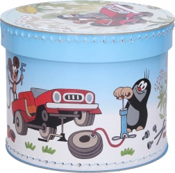 Boîte ronde avec motif Krtek 20 cm