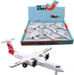 Avion en métal 20 cm – set de 6 pièces en présentoir