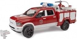 Bruder camion de pompiers RAM 2500 avec gyrophare lumineux et sonore