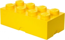 Lego boîte de rangement 8 jaune