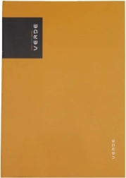 Carnet d’enregistrement A5 VERDE moutarde