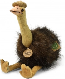 Oiseau émeu en peluche 28 cm