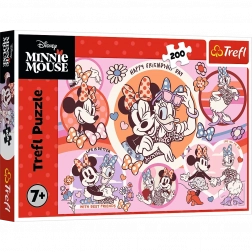 Puzzle 200 pièces – MINNIE MOUSE Habitudes