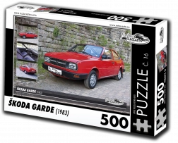 RETRO-AUTA Puzzle Škoda Garde 1983 500 pièces