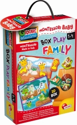 LISCIANI Boîte d’encastrement BOX PLAY FAMILY – bébés animaux