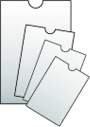 Étui transparent pour permis de chasse 115x159 mm