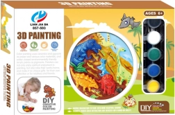 Kit de peinture 3D – dinosaures
