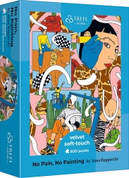 Puzzle Trefl Velvet Soft Touch UFT 500 pièces – pas de douleur, pas de peinture